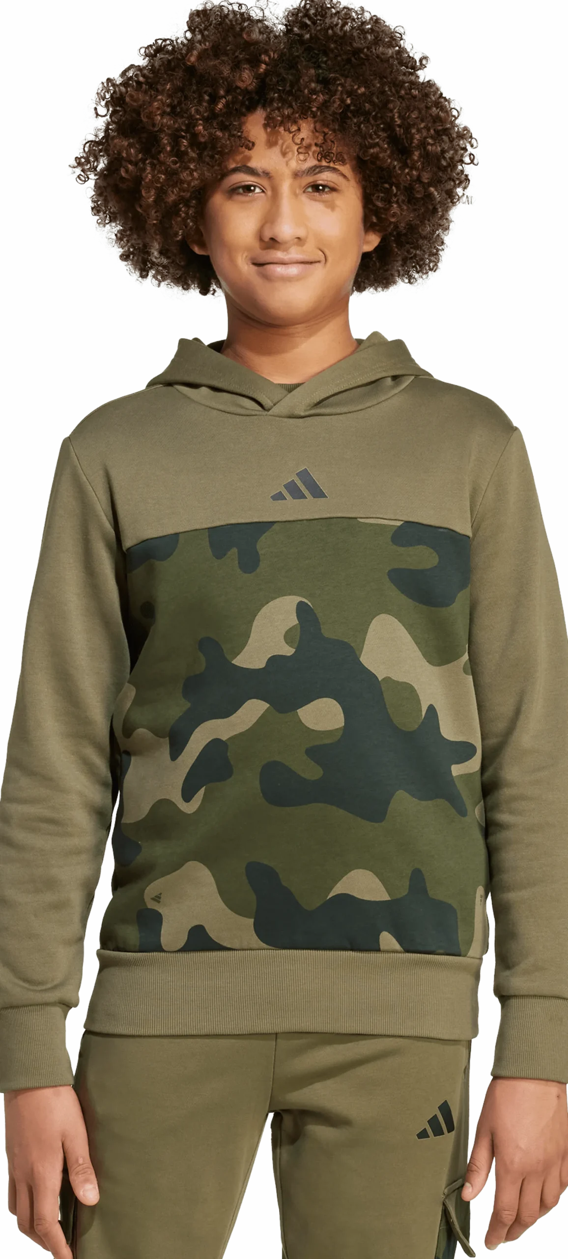 ADIDAScamo fl hood jr