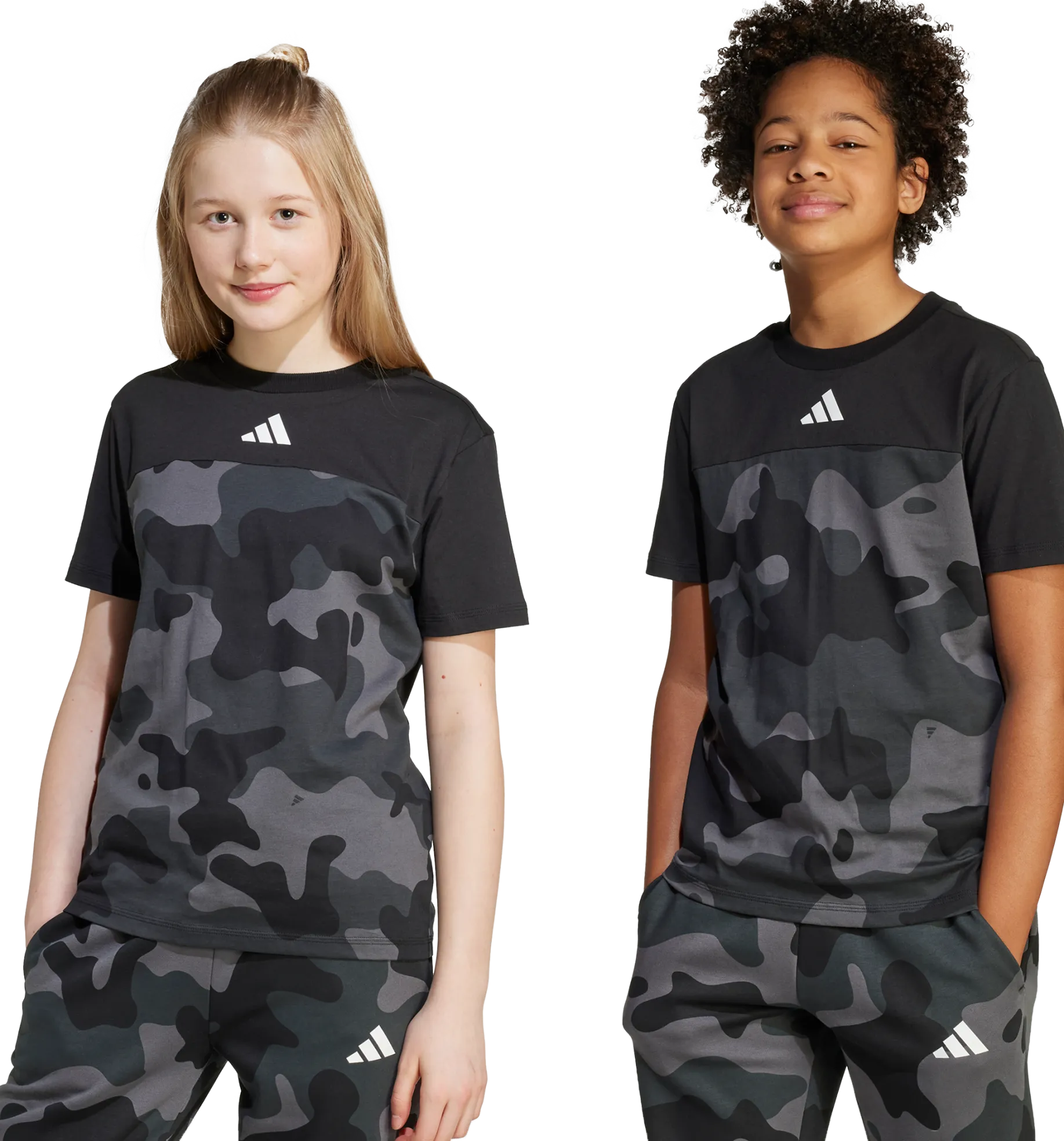 ADIDASj camo t-shirt