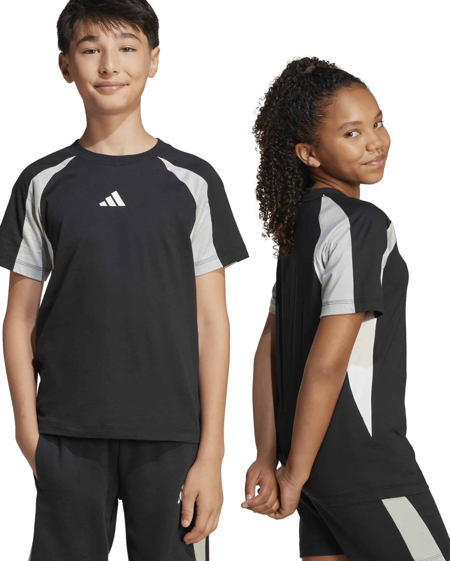 ADIDASj colorblock t-shirt