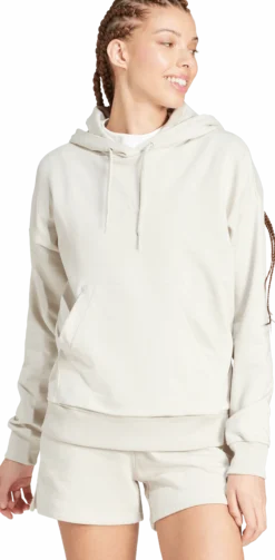 ADIDASw small logo ft hoodie