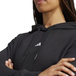 ADIDASw small logo ft hoodie