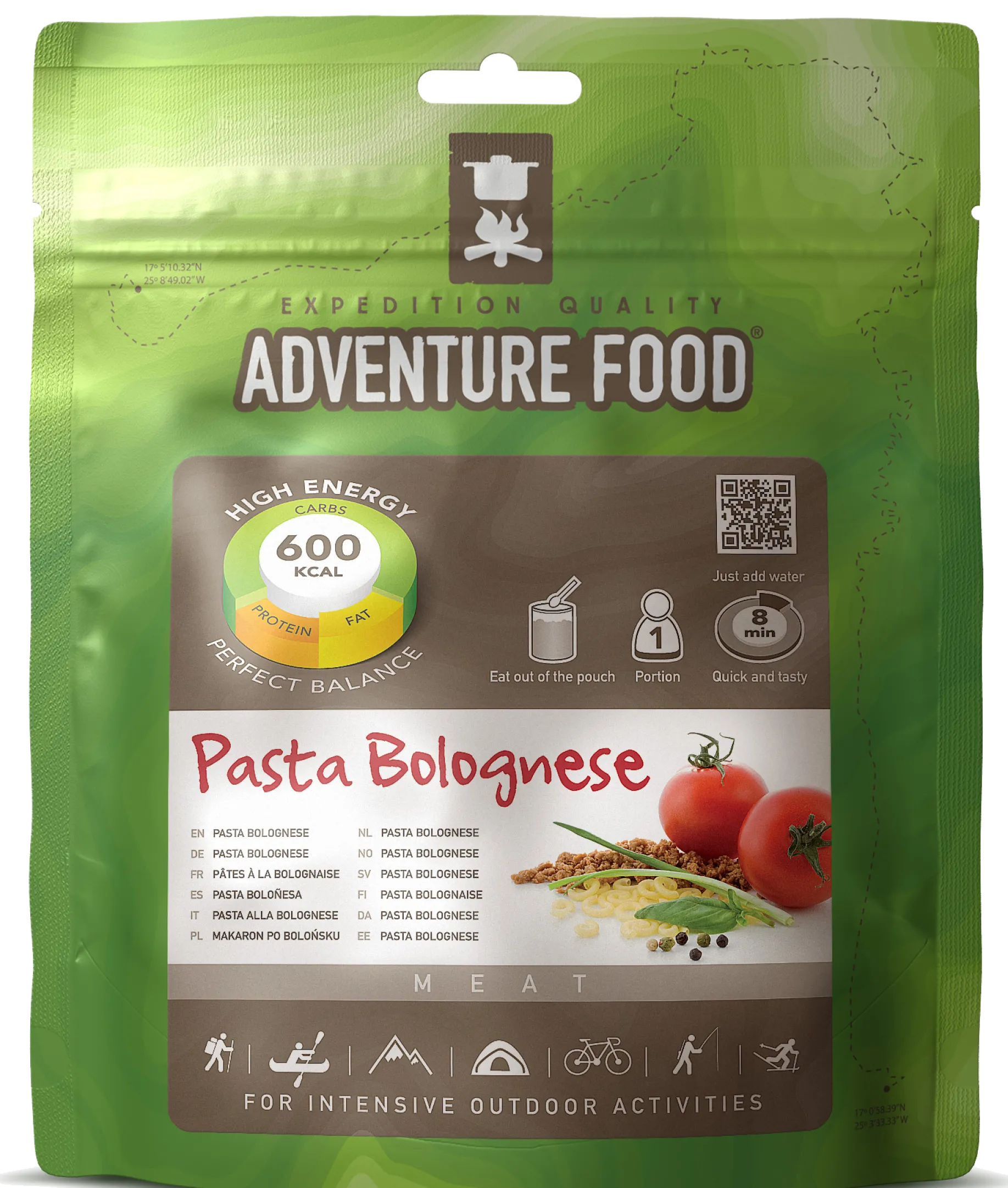 ADVENTURE FOODfrystorkad mat