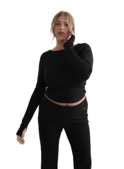 AIM´Nease ribbed long sleeve top