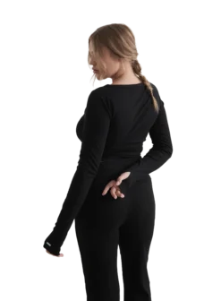AIM´Nease ribbed long sleeve top