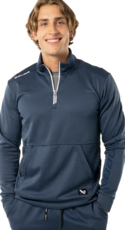 BAUERbauer team fleece 1/2 zip - navy - barn