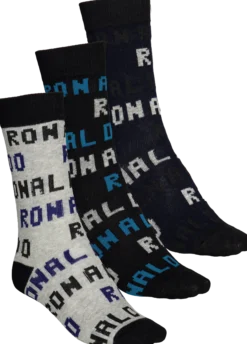 CR7ronaldo socks 3p jr