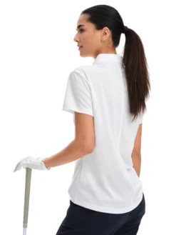 FOUR Dgolf mesh polo w