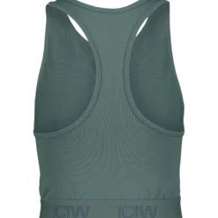 ICANIWILLdefine seamless logo cropped tank top