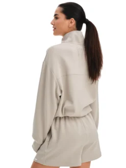 LE DON DE VIElounge half zip w