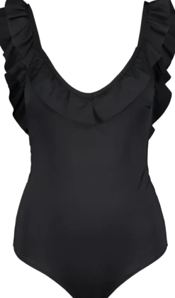 MARINE CLASSICfrill swimsuit w