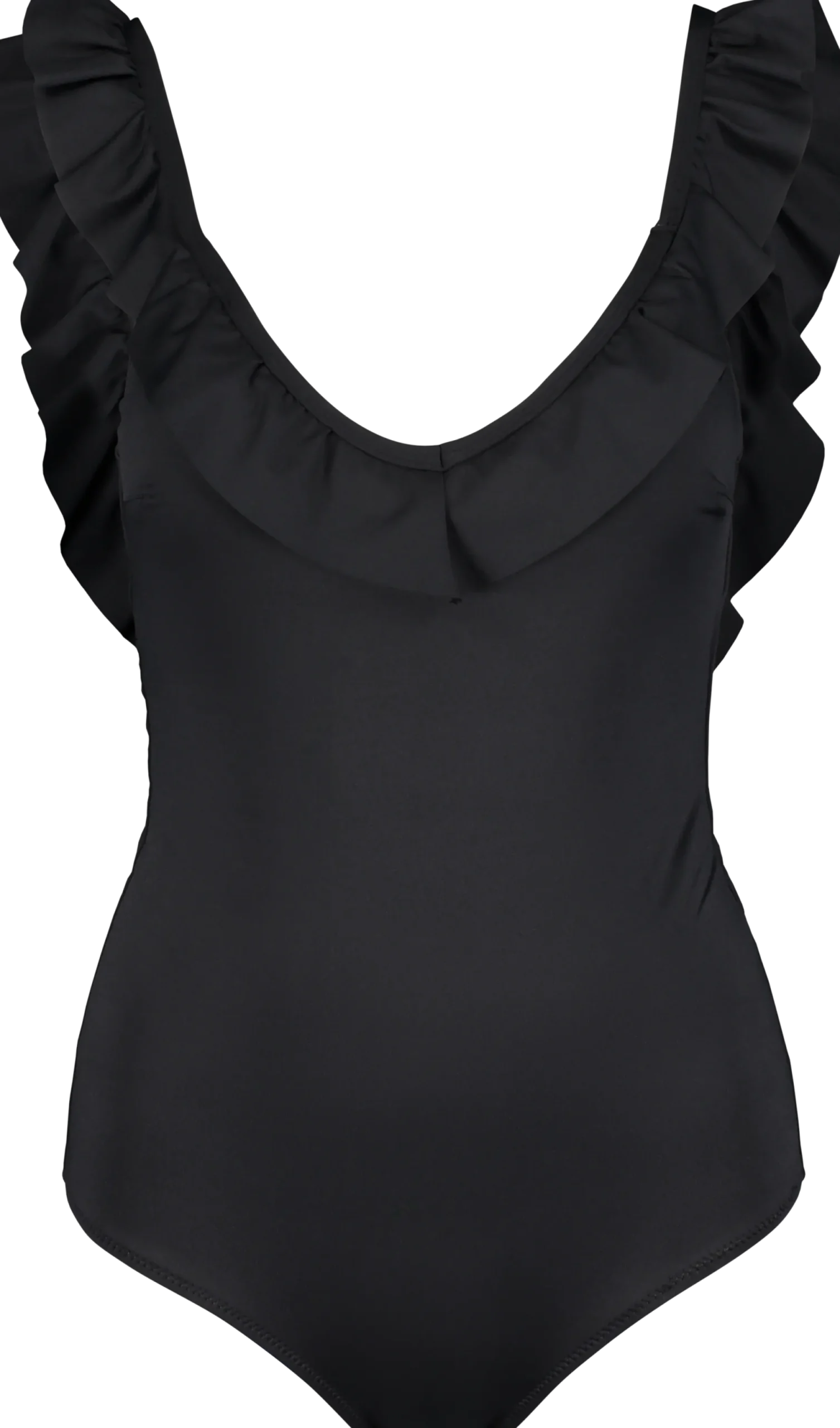 MARINE CLASSICfrill swimsuit w