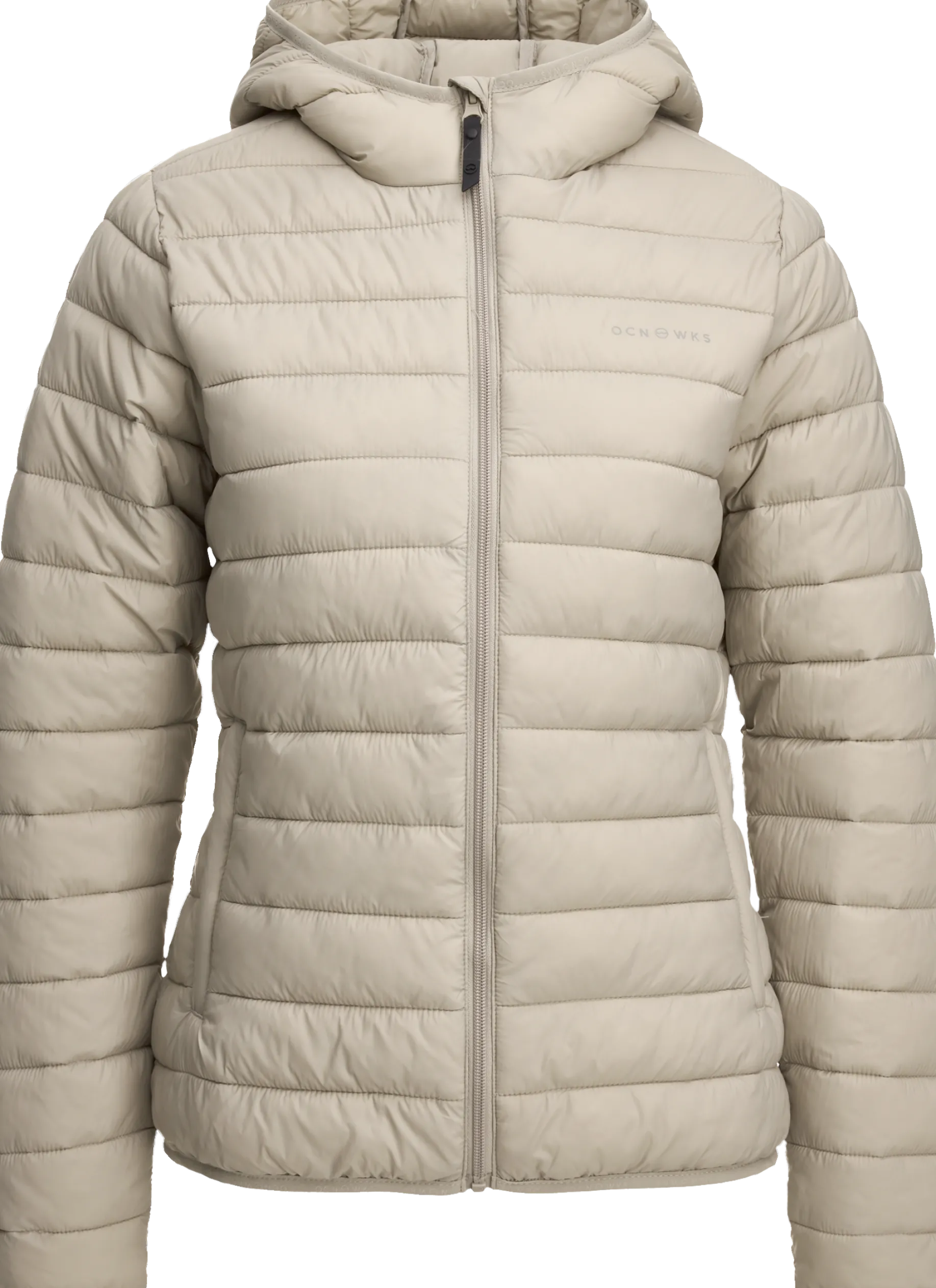 OCEAN WORKSpadded hood jacket w