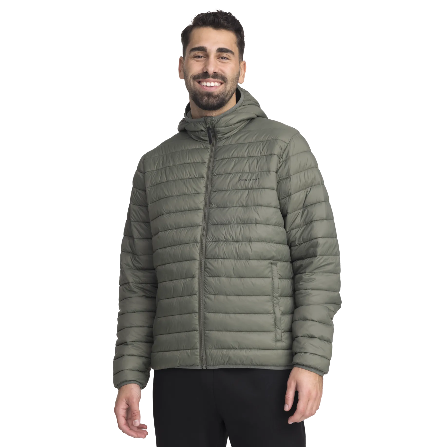 OCEAN WORKSpadded hood jacket m