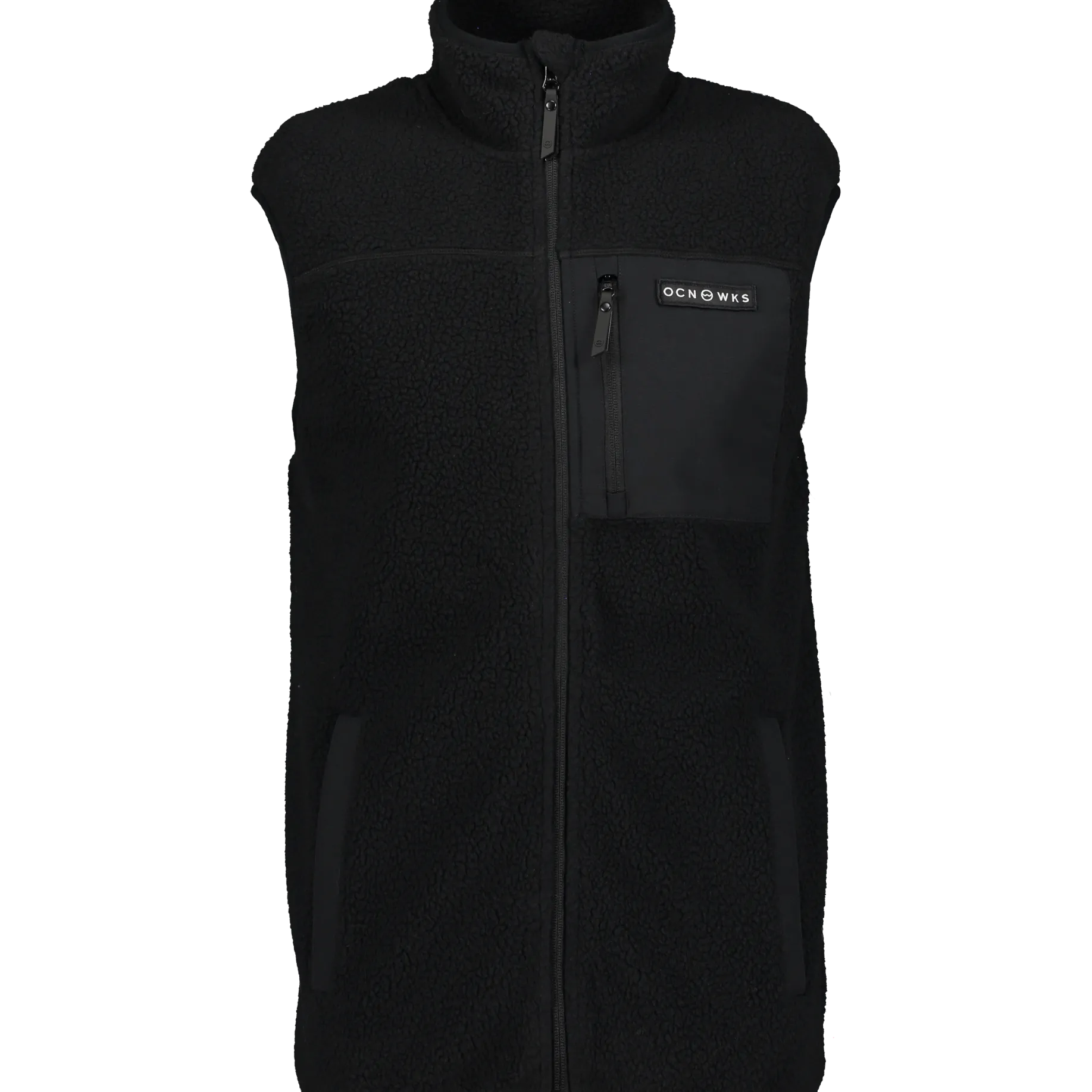 OCEAN WORKSpile zip vest m