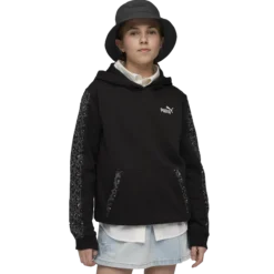 PUMAess graphic animal hoodie jr