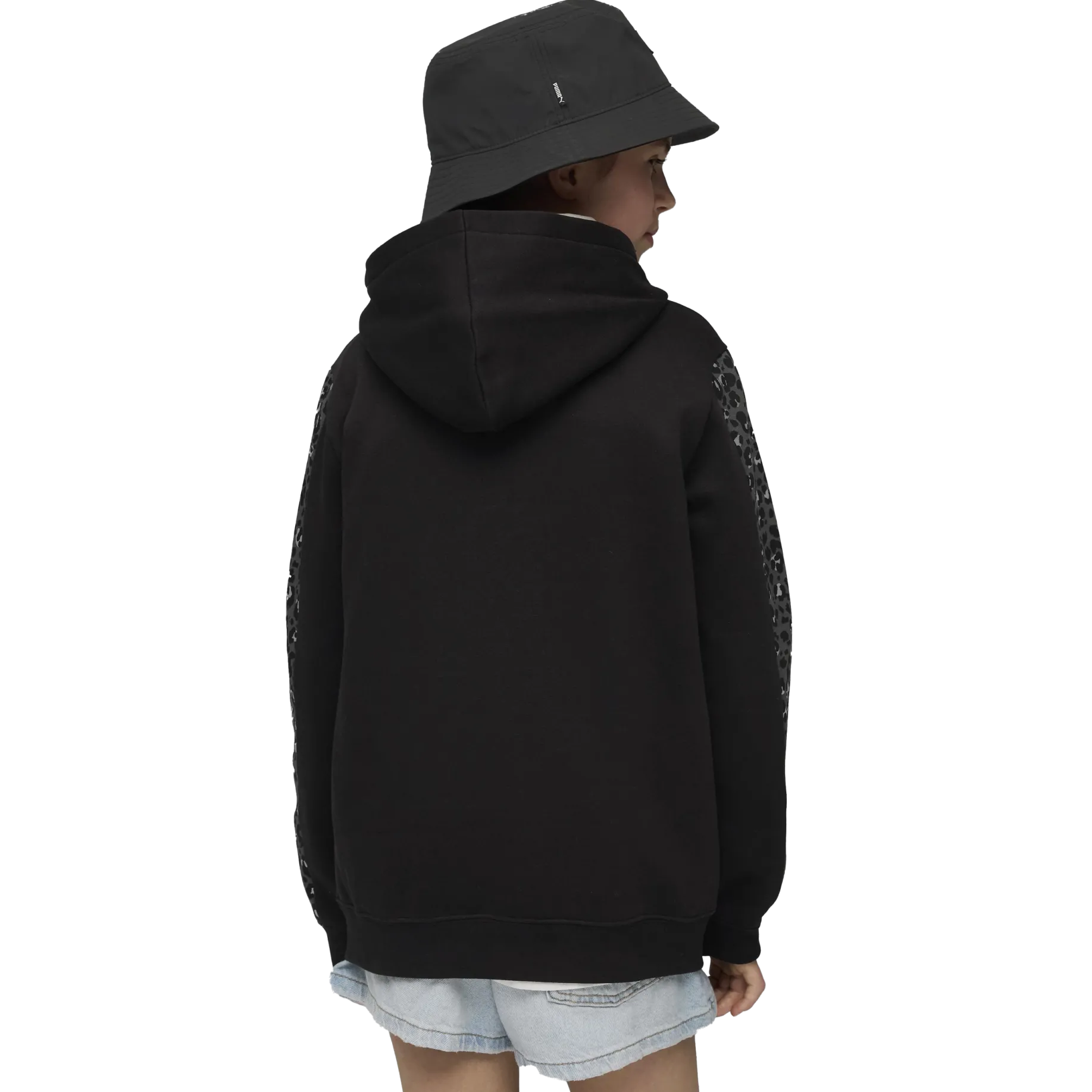 PUMAess graphic animal hoodie jr