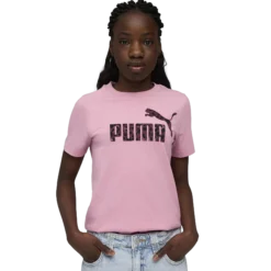 PUMAess graphic animal tee jr