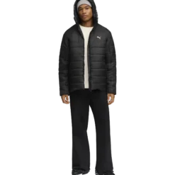 PUMAess hooded padded jacket m