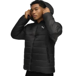 PUMAess hooded padded jacket m
