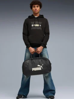 PUMAess logo lab holiday hoodie m