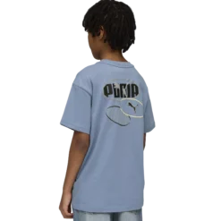 PUMAess logo lab relax tee jr