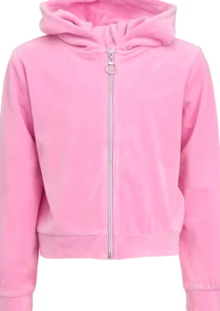 REACTIONvelour full zip jr