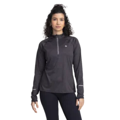 RONHILLrun half zip, långärmad träningströja, dam
