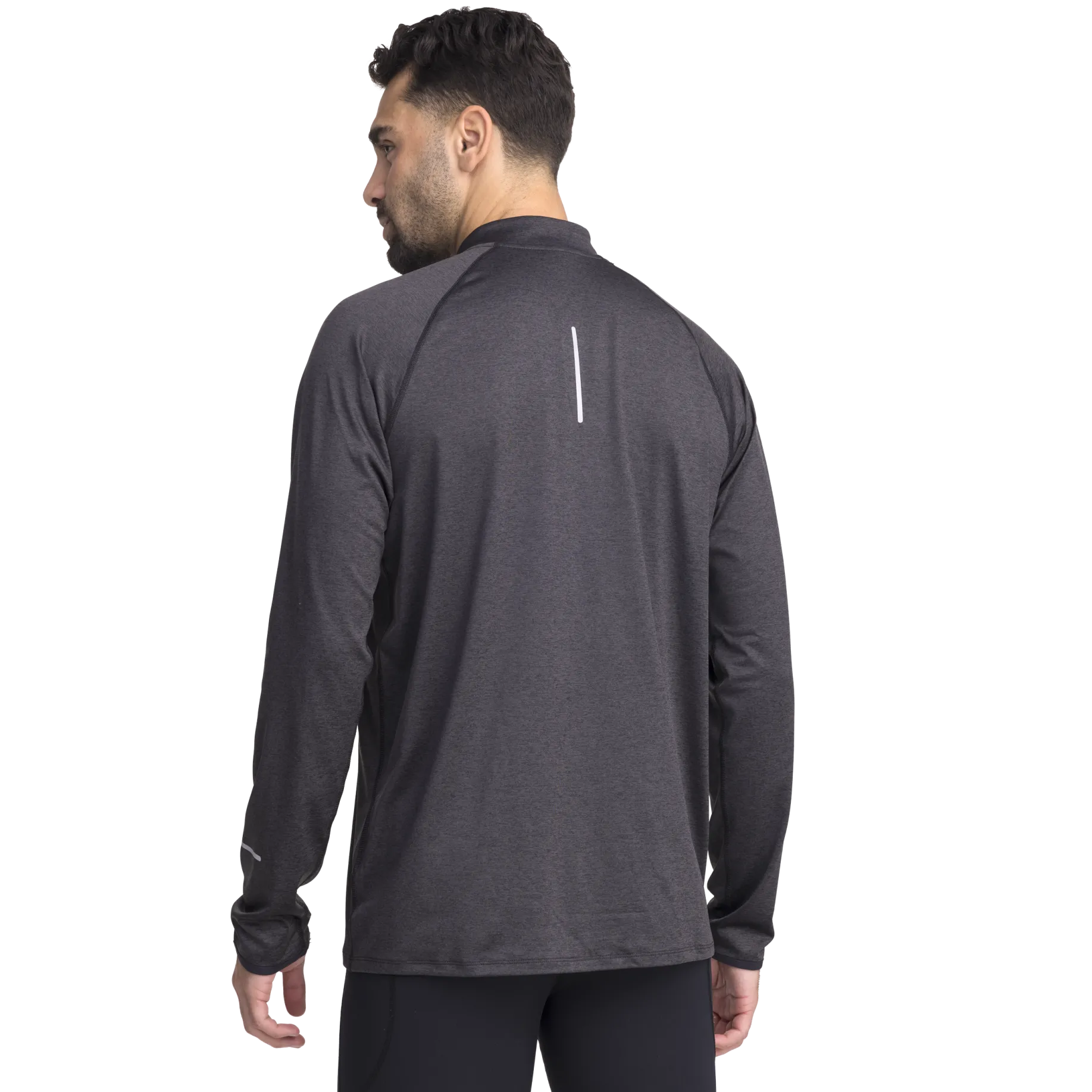 RONHILLrun half zip m, långärmad träningströja, herr