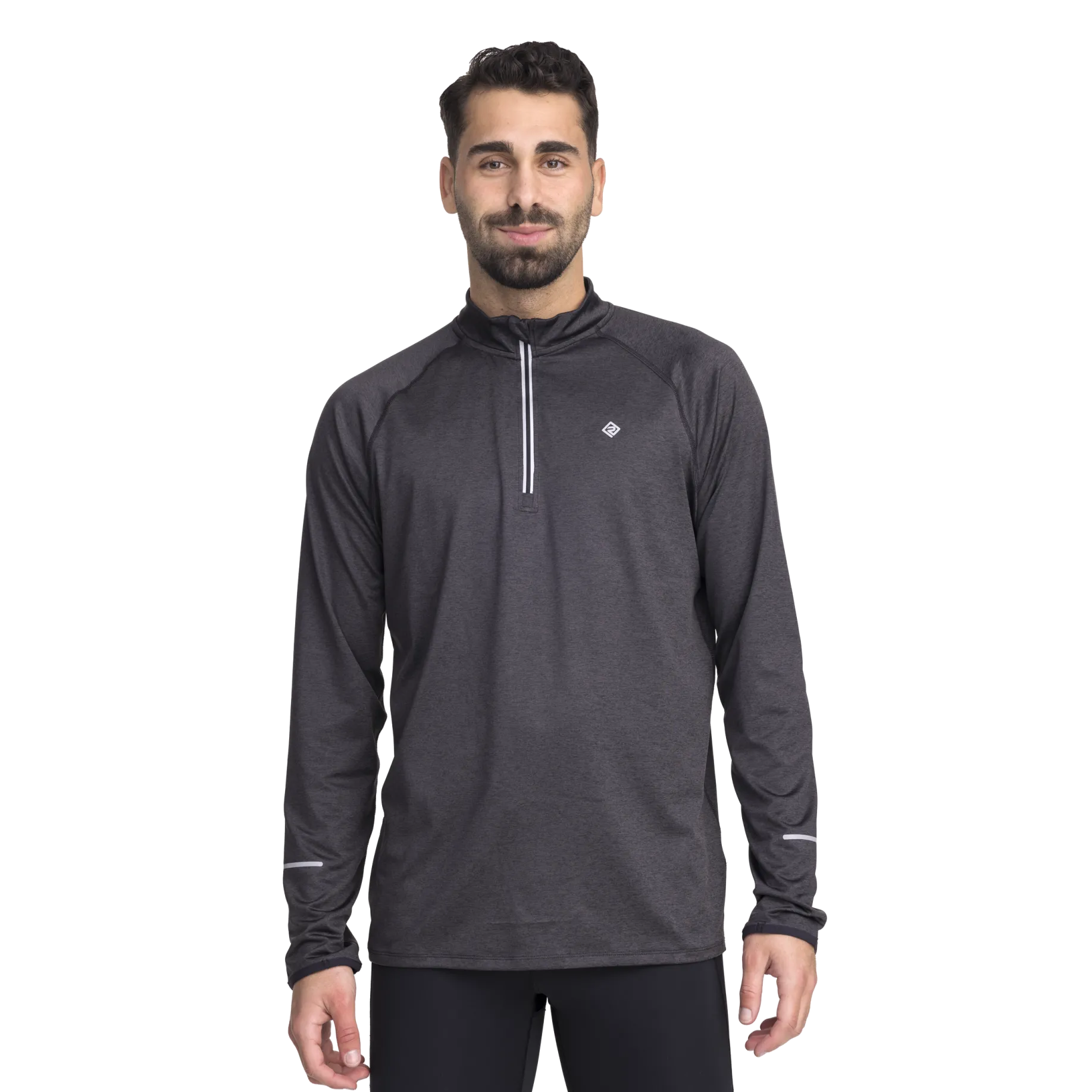 RONHILLrun half zip m, långärmad träningströja, herr