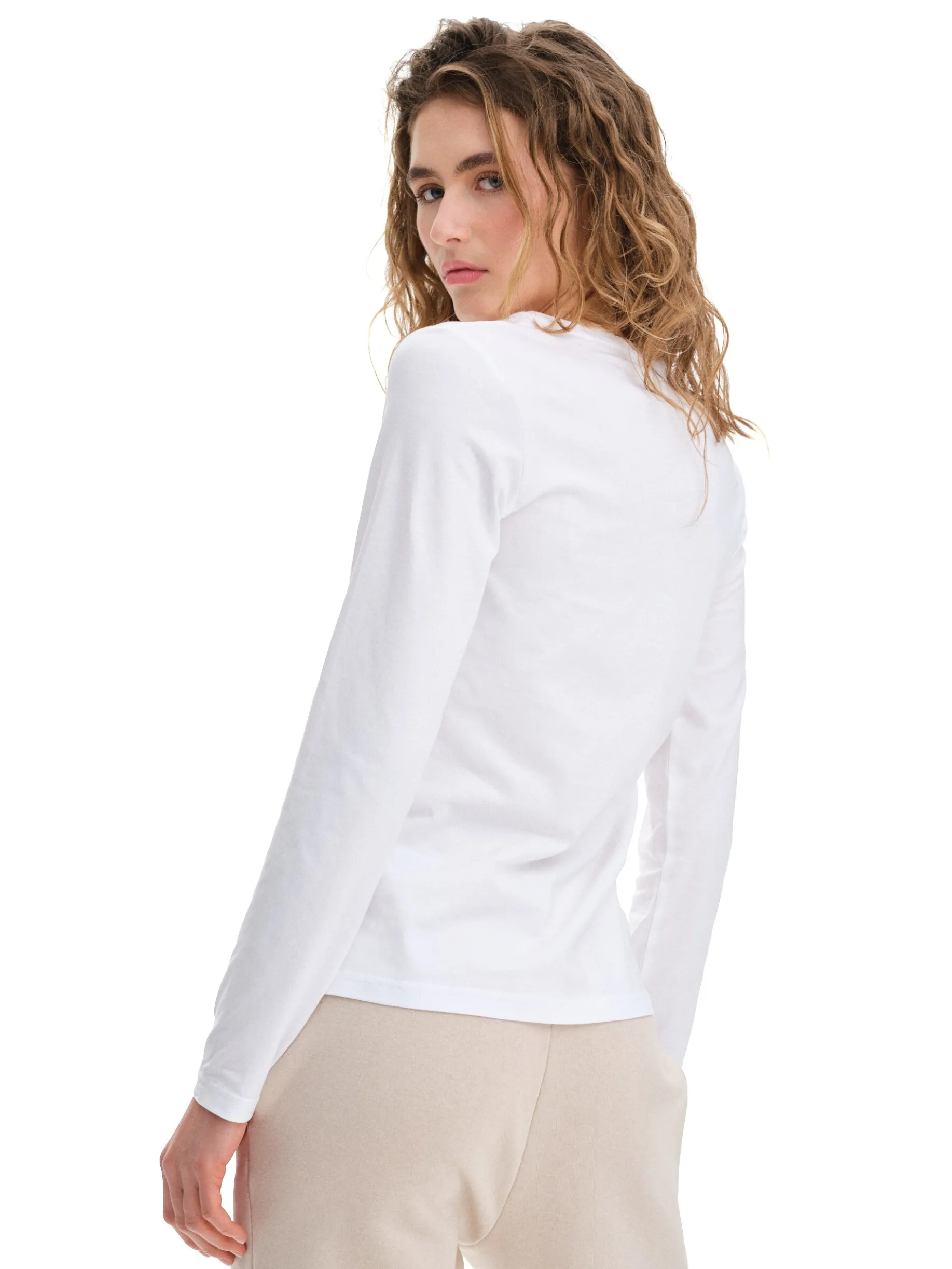 TAKEOFFbasic long sleeved tee, långärmad t-shirt, dam