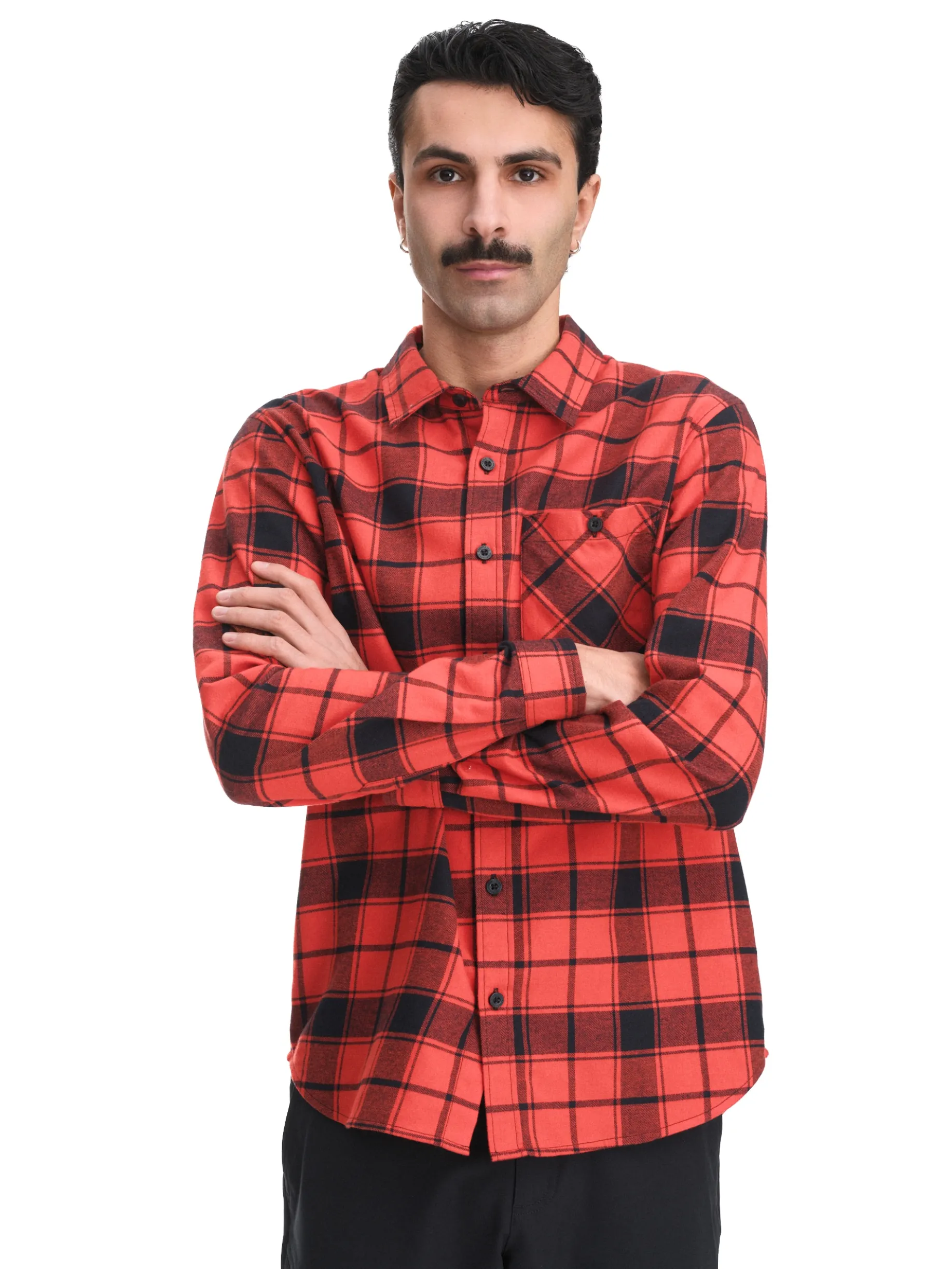 TREKMATESflannel outdoor shirt m