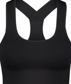 TRIDRIribbed seamless bra w