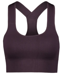 TRIDRIribbed seamless bra w
